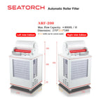 Auiomatic Roller Filter (Right Inlet Version)