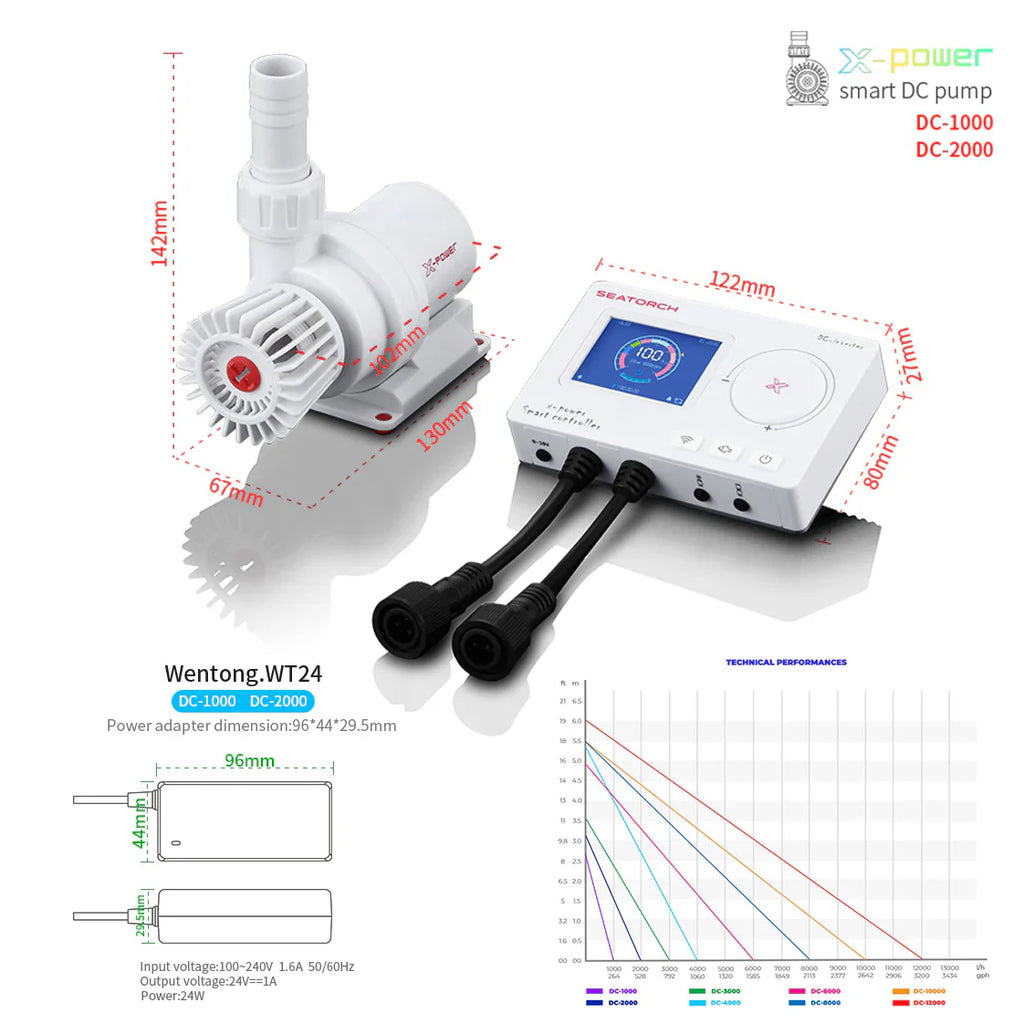 X-POWER Smart DC Pump 8000