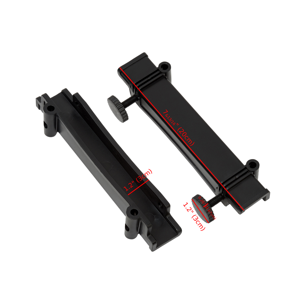 Meridian 11/24 Side of tank Mounts Silver
