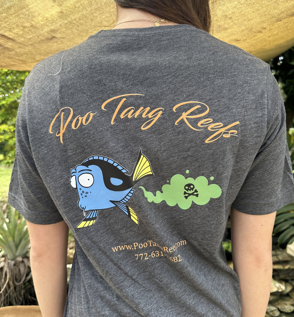 PTR tshirt front and back logo
